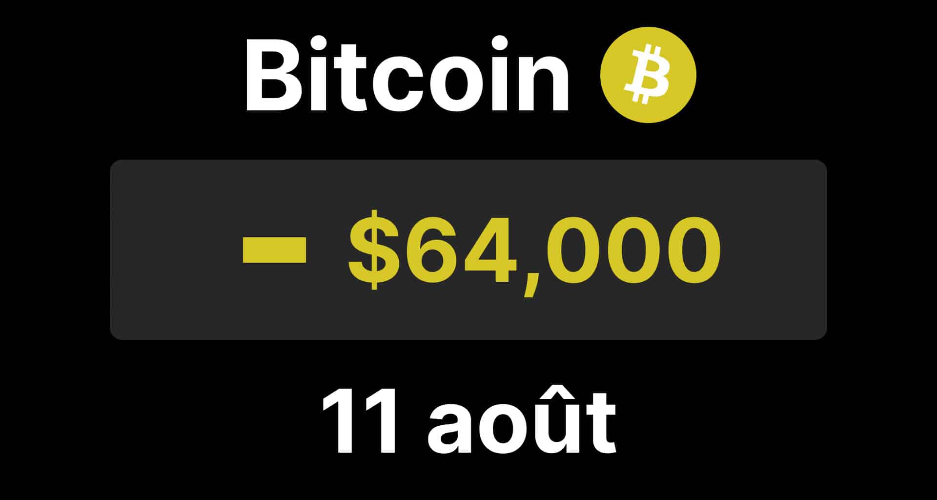 Bitcoin btc mains fortes 64
