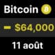 Bitcoin btc mains fortes 64