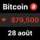 Bitcoin btc sous 80