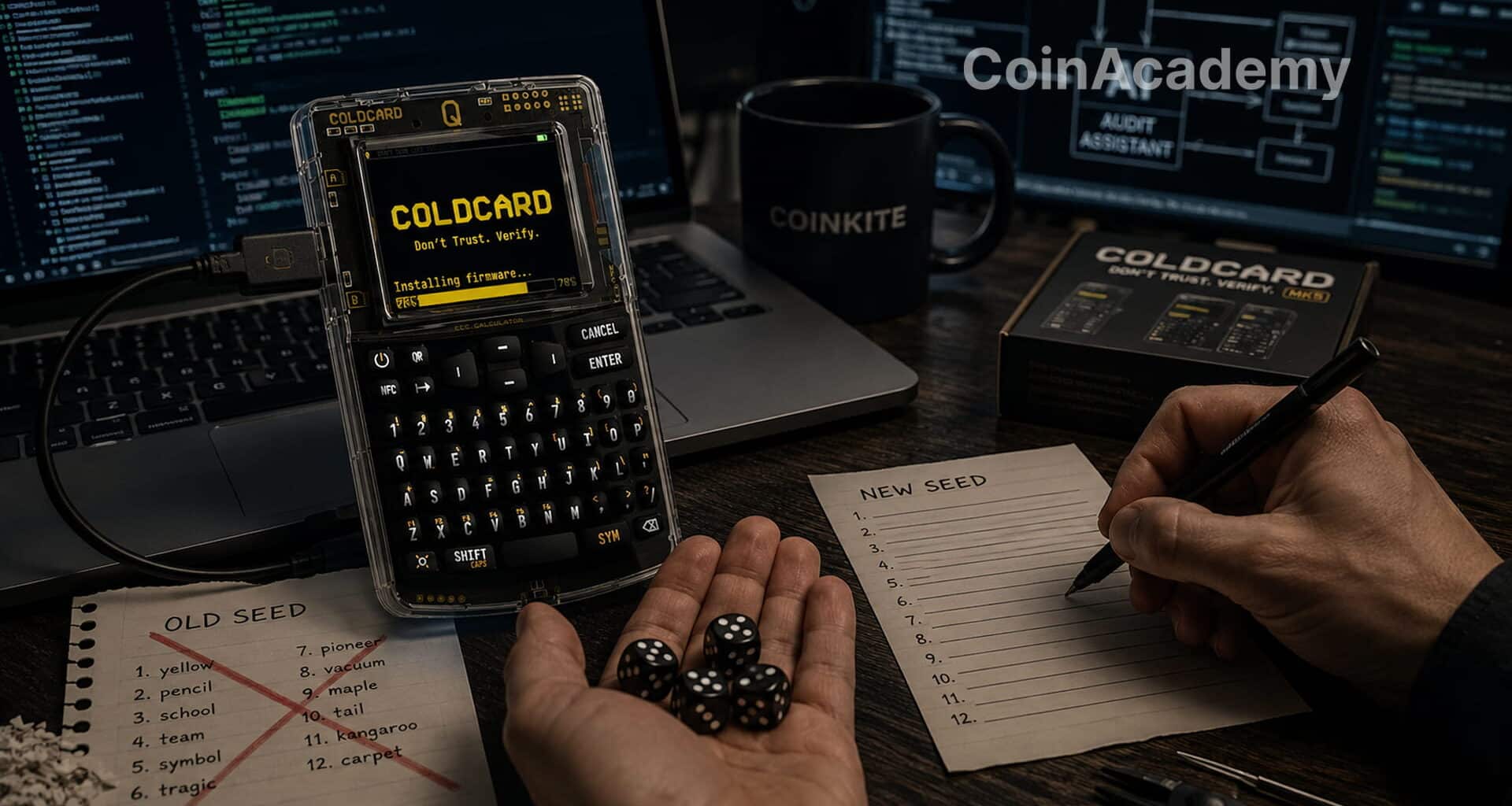 Coldcard correctif wallet
