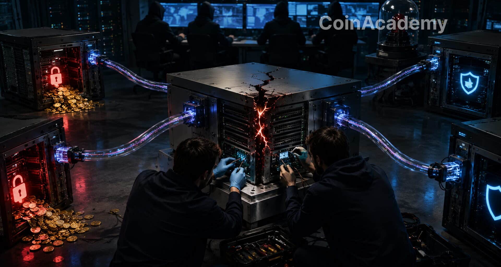 Cosmos revele faille 4 blockchains