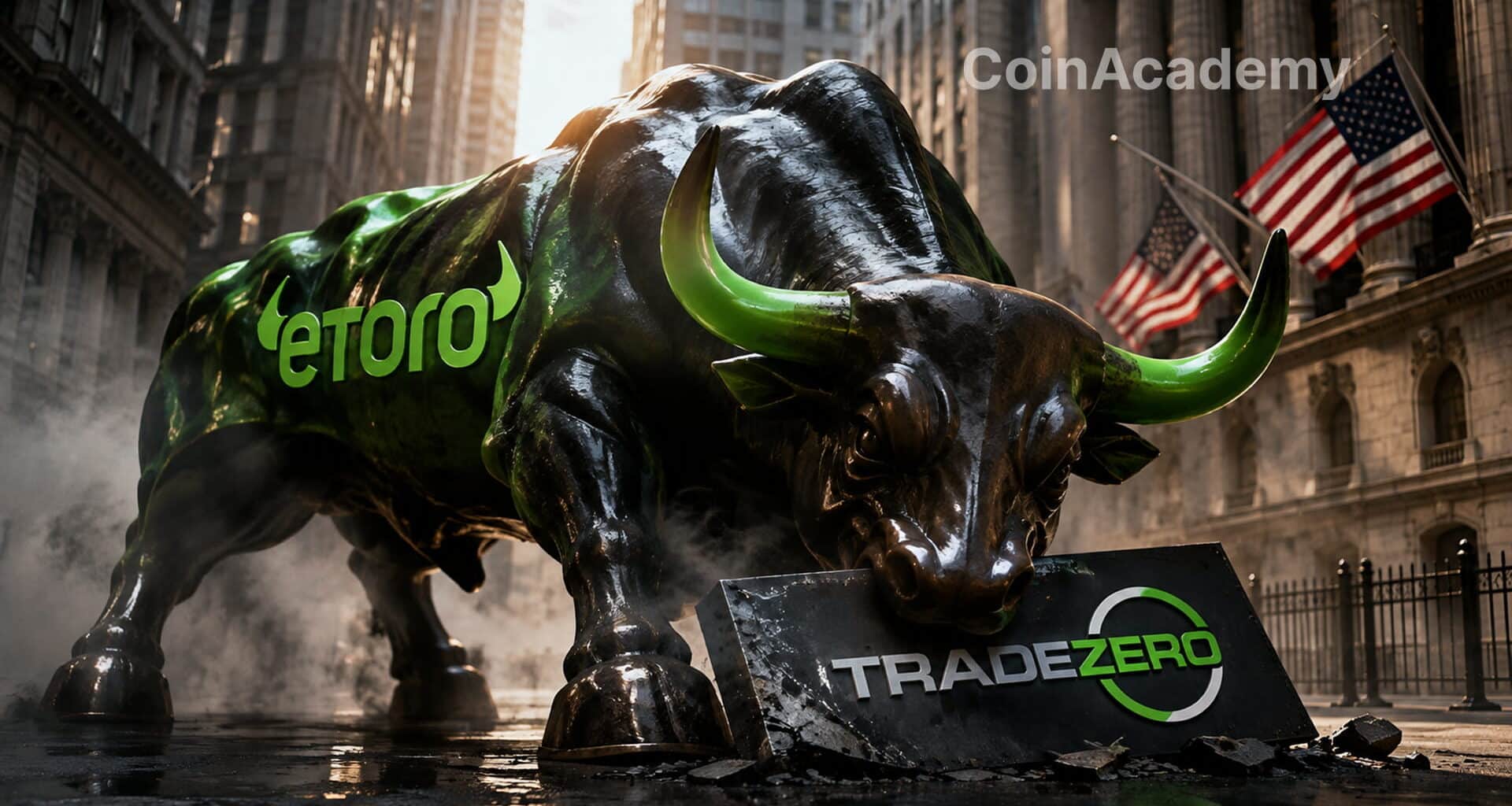 Etoro tradezero 231 millions rachat