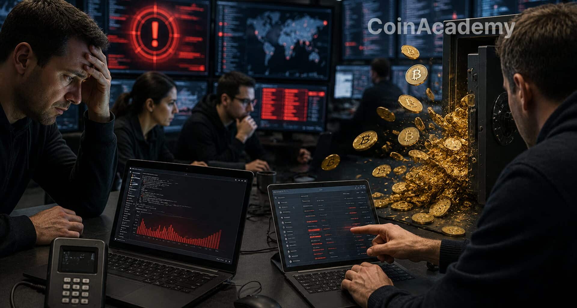 Hack coldcard 114 millions pertes bitcoin