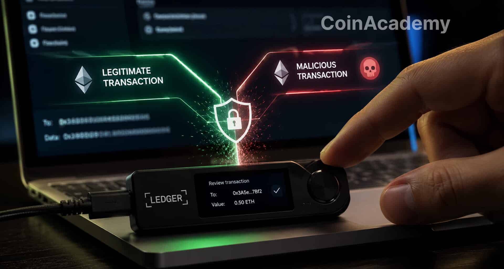 Ledger faille signature ethereum