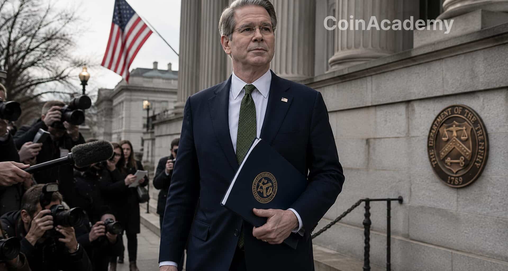 Scott bessent genius act clarity act stablecoins