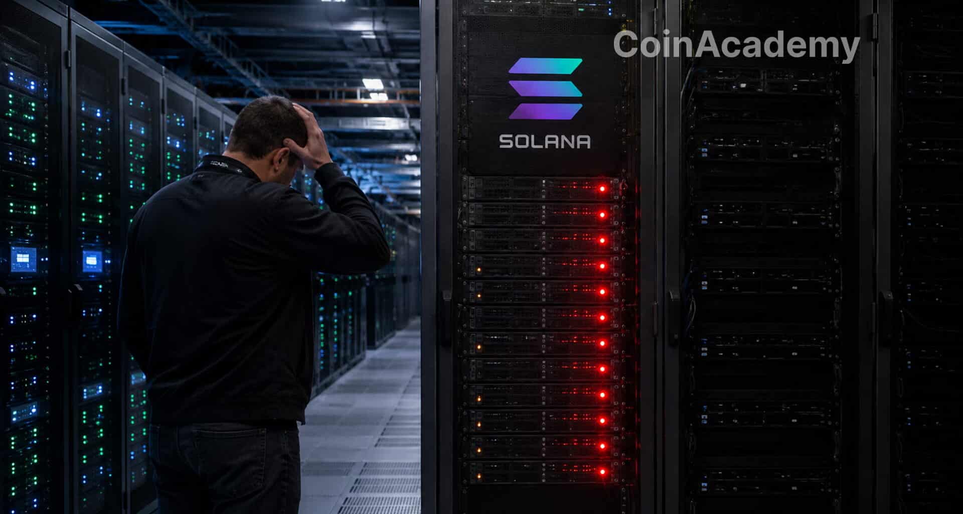 Solana sol arret reseau