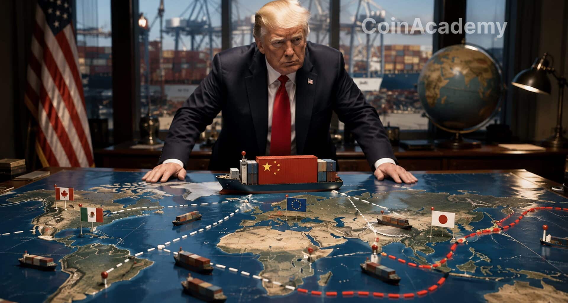 Trump douanes accuse europe
