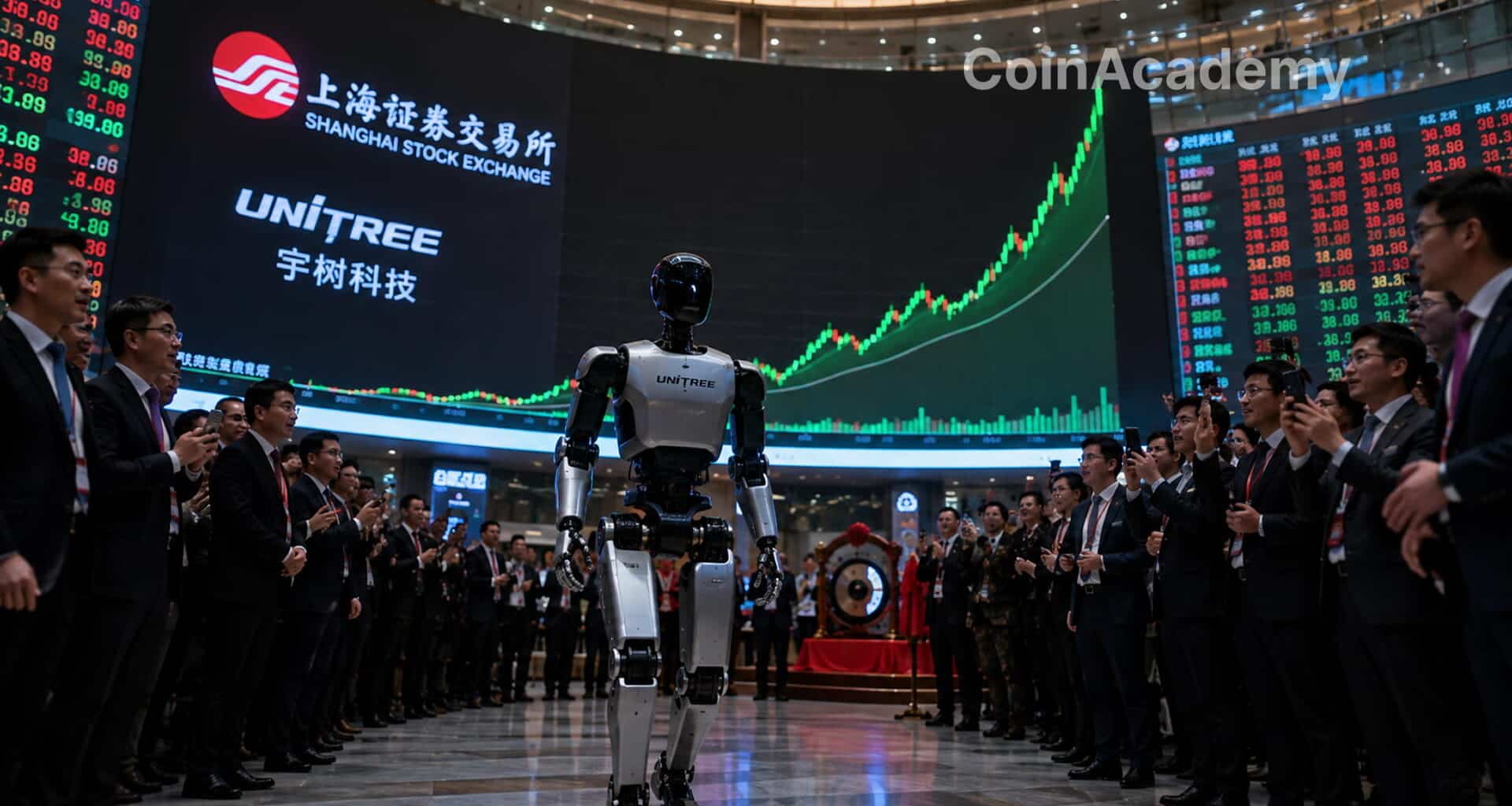 Unitree chine robot bourse