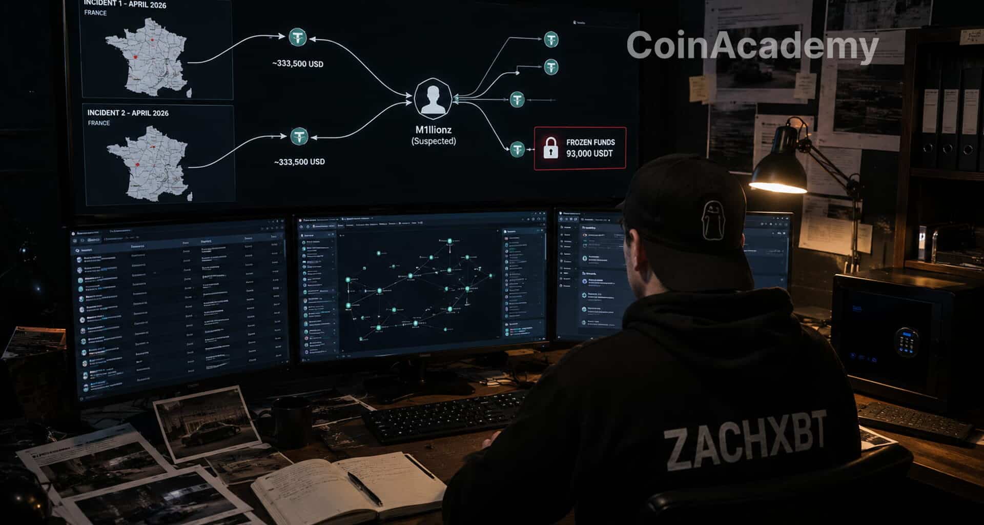 Zachxbt kidnappings france crypto