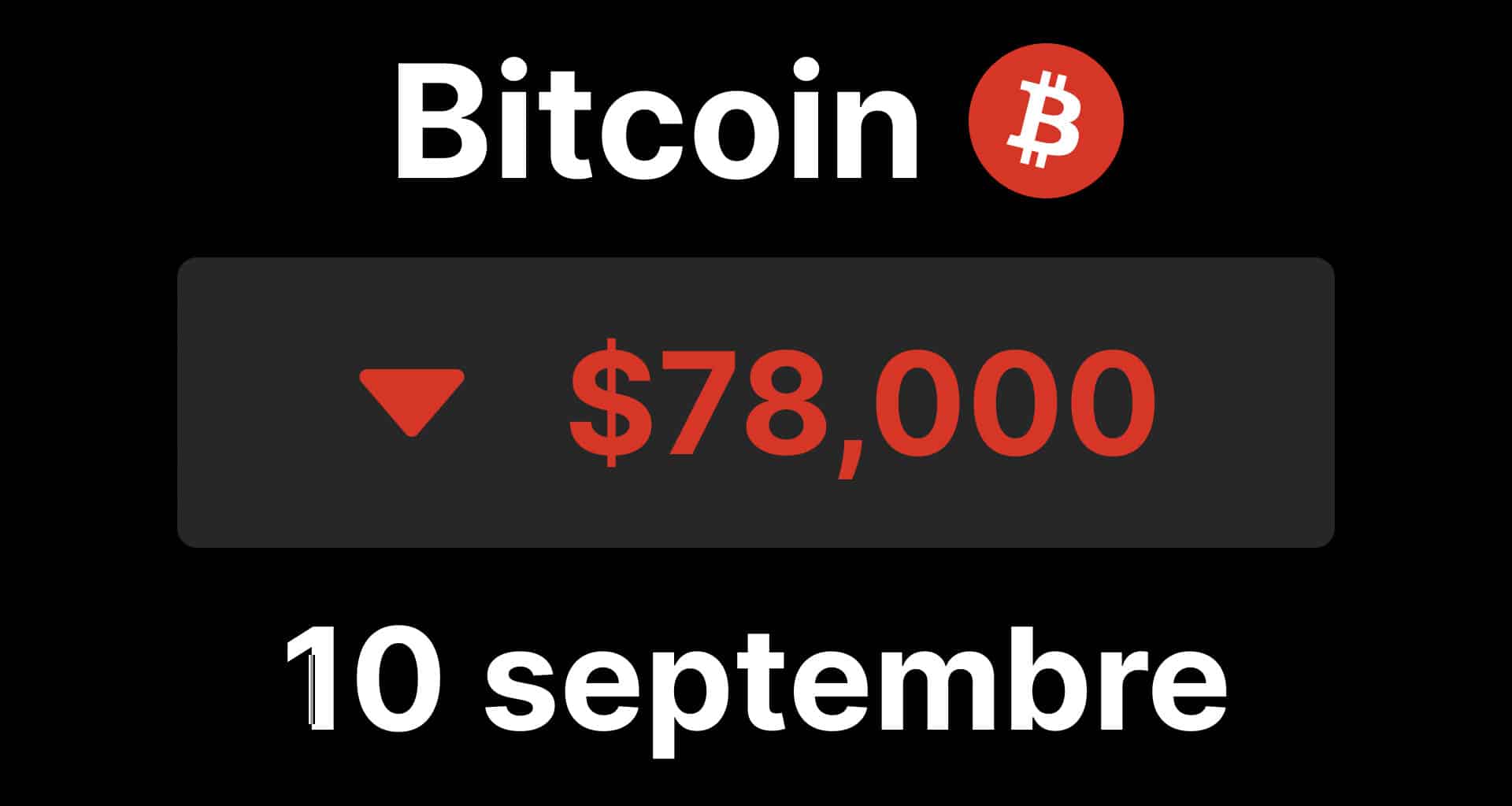 Bitcoin tient 78000