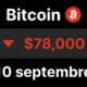 Bitcoin tient 78000