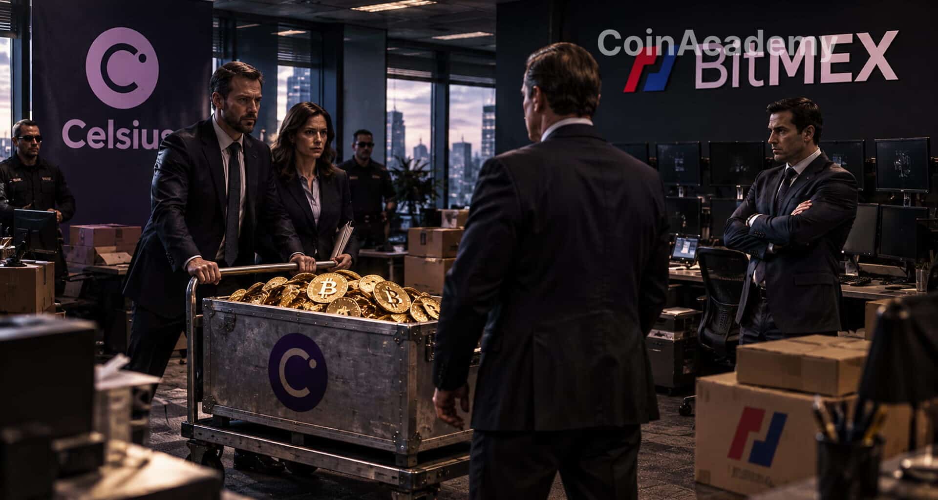 Celsius bitmex attaque
