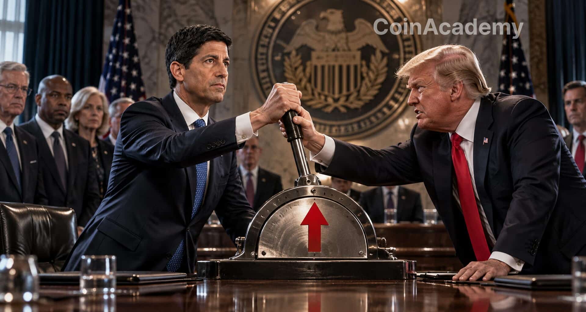 Fed trump warsh taux