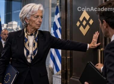 Lagarde binance mica