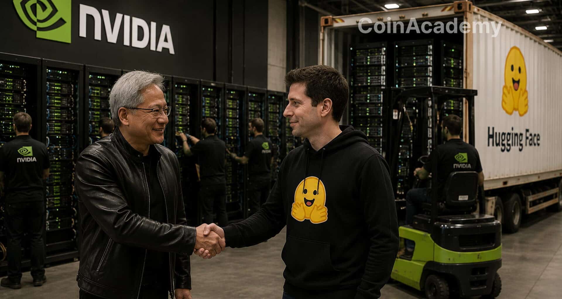 Nvidia hugging face nvda