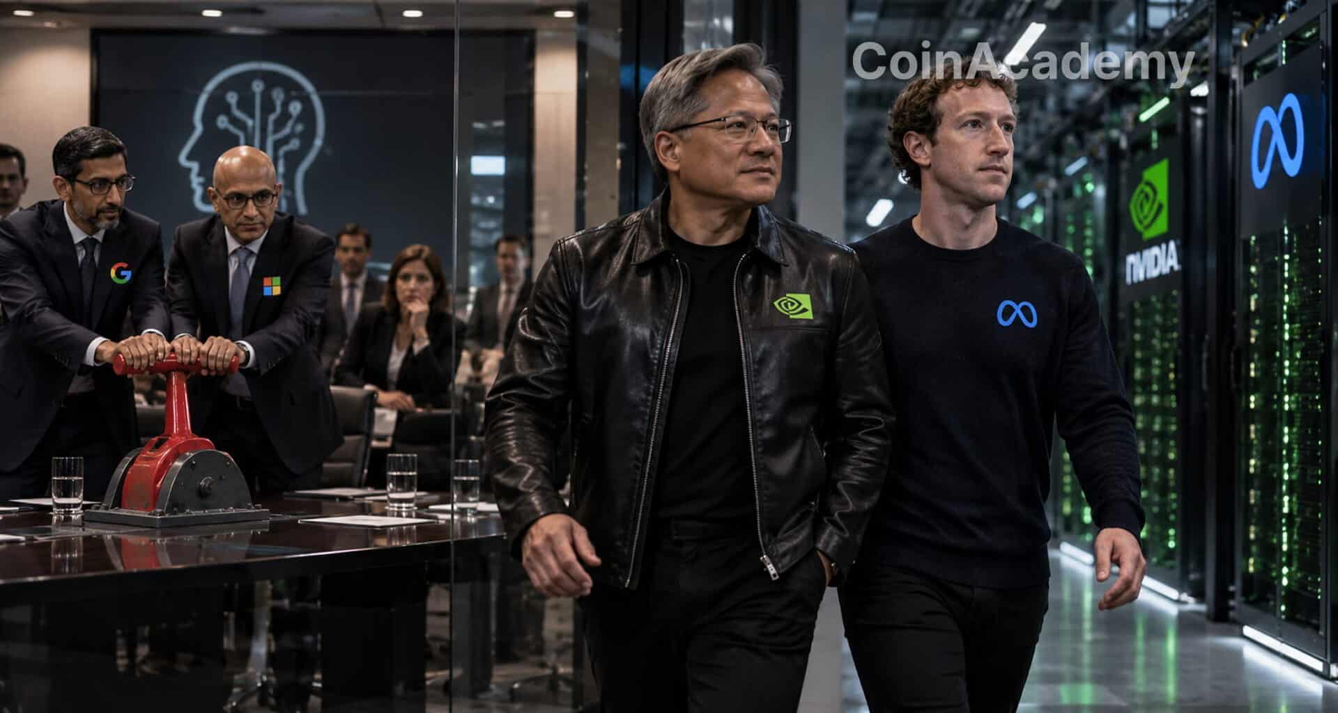 Nvidia meta ia zuckerbeg huang