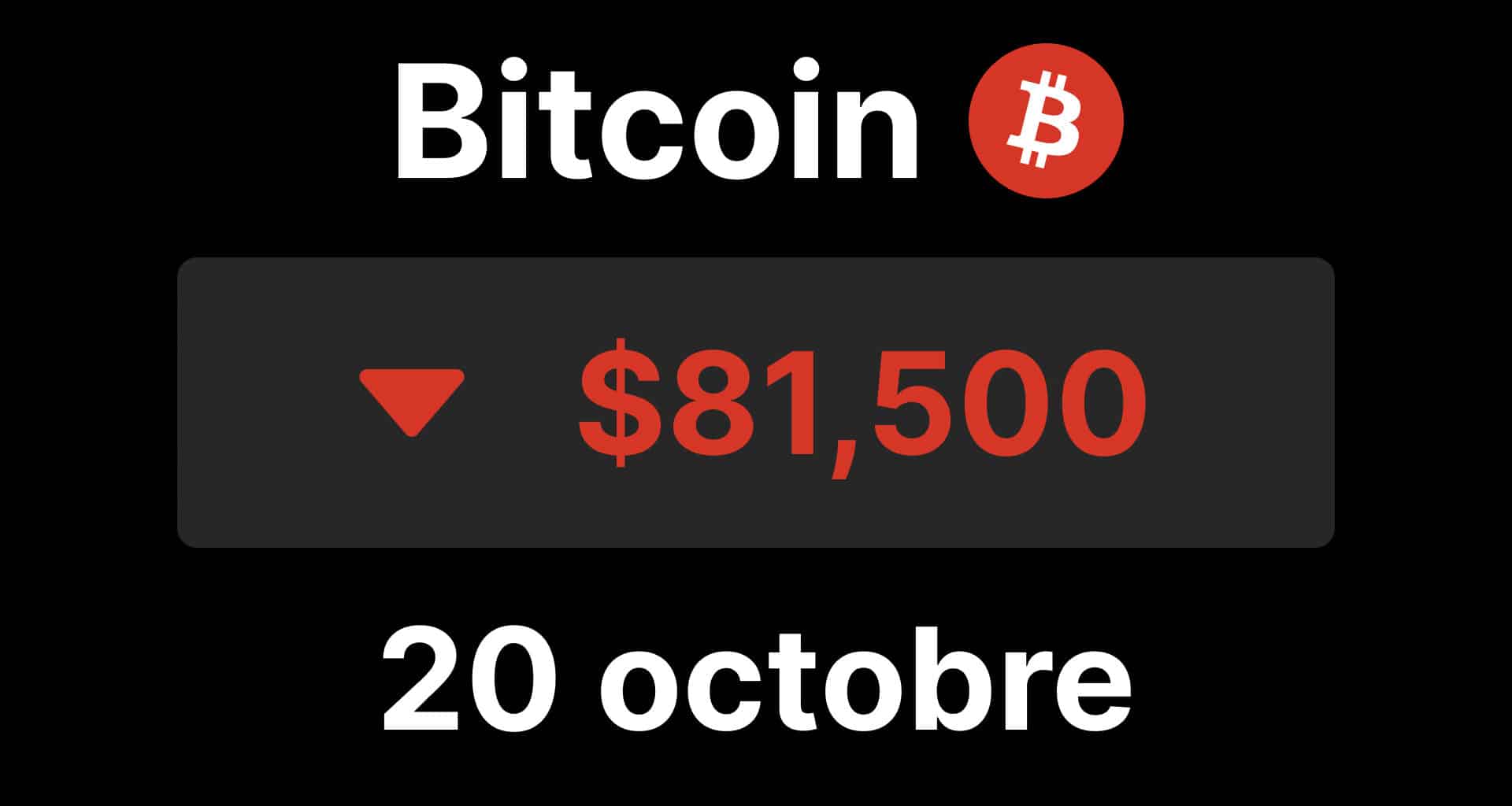 Bitcoin btc 81000
