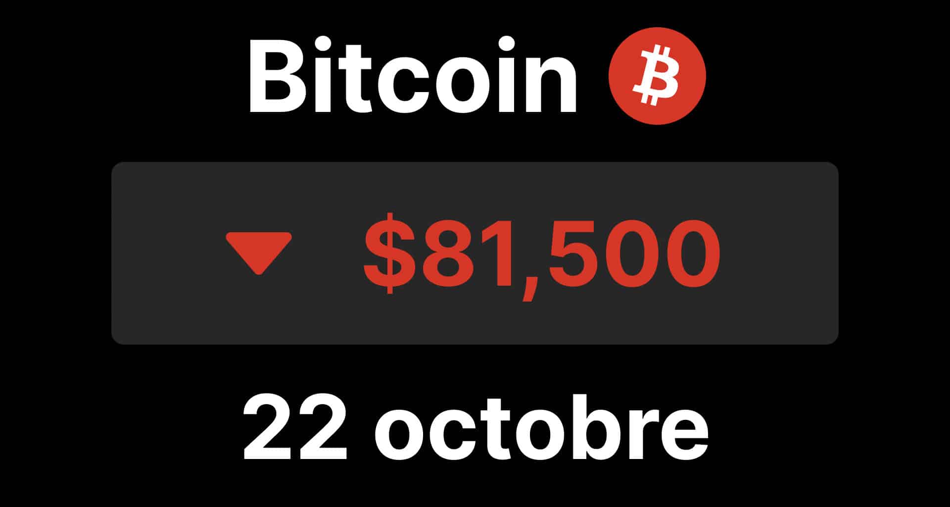 Bitcoin btc chute apres 85