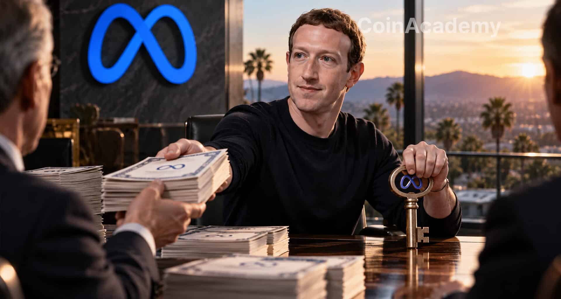 Meta zuckerberg impots actions