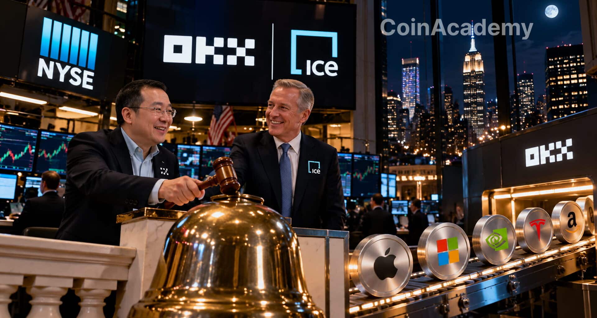 Okx nyse actions tokenisees