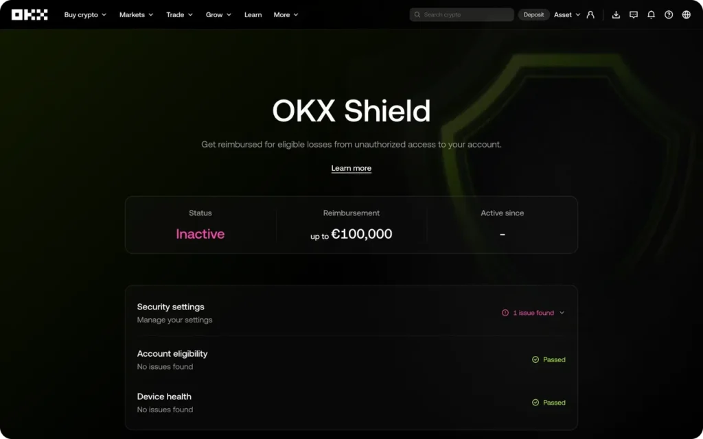 Okx shield