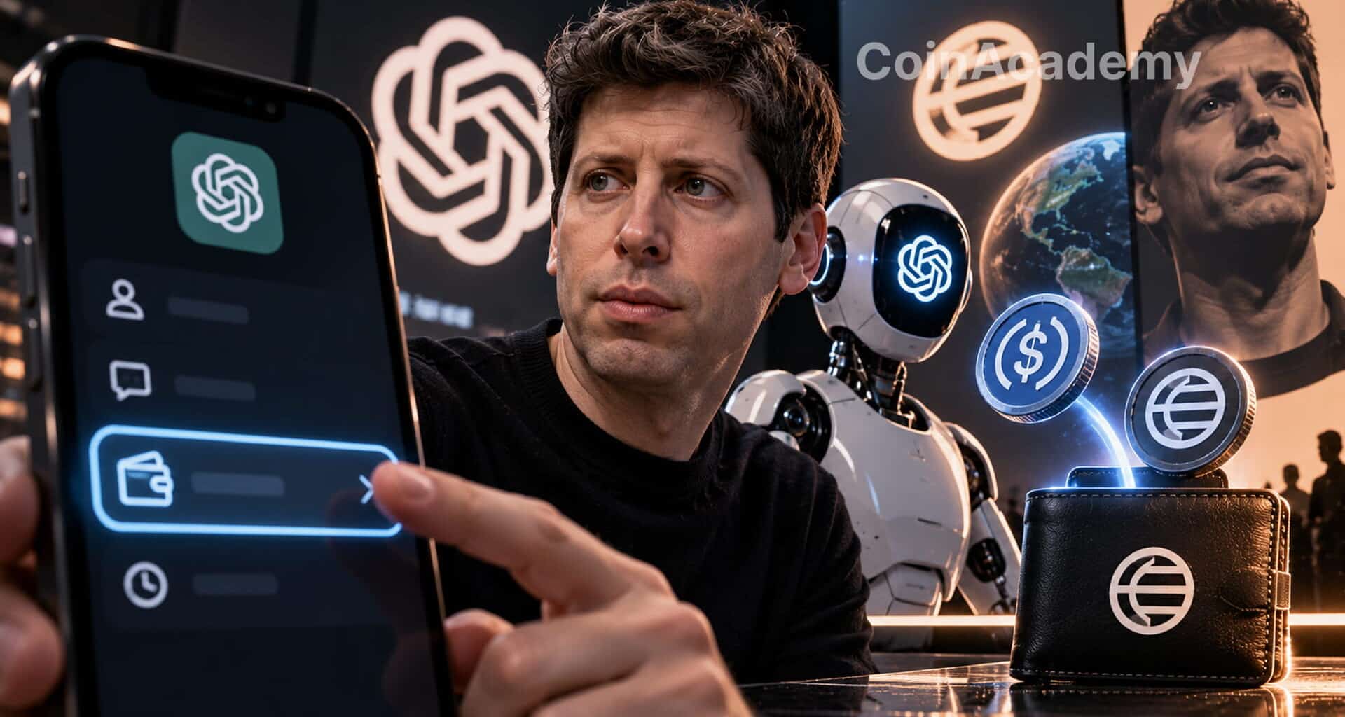 Sam altman openai dots chatgpt wallet