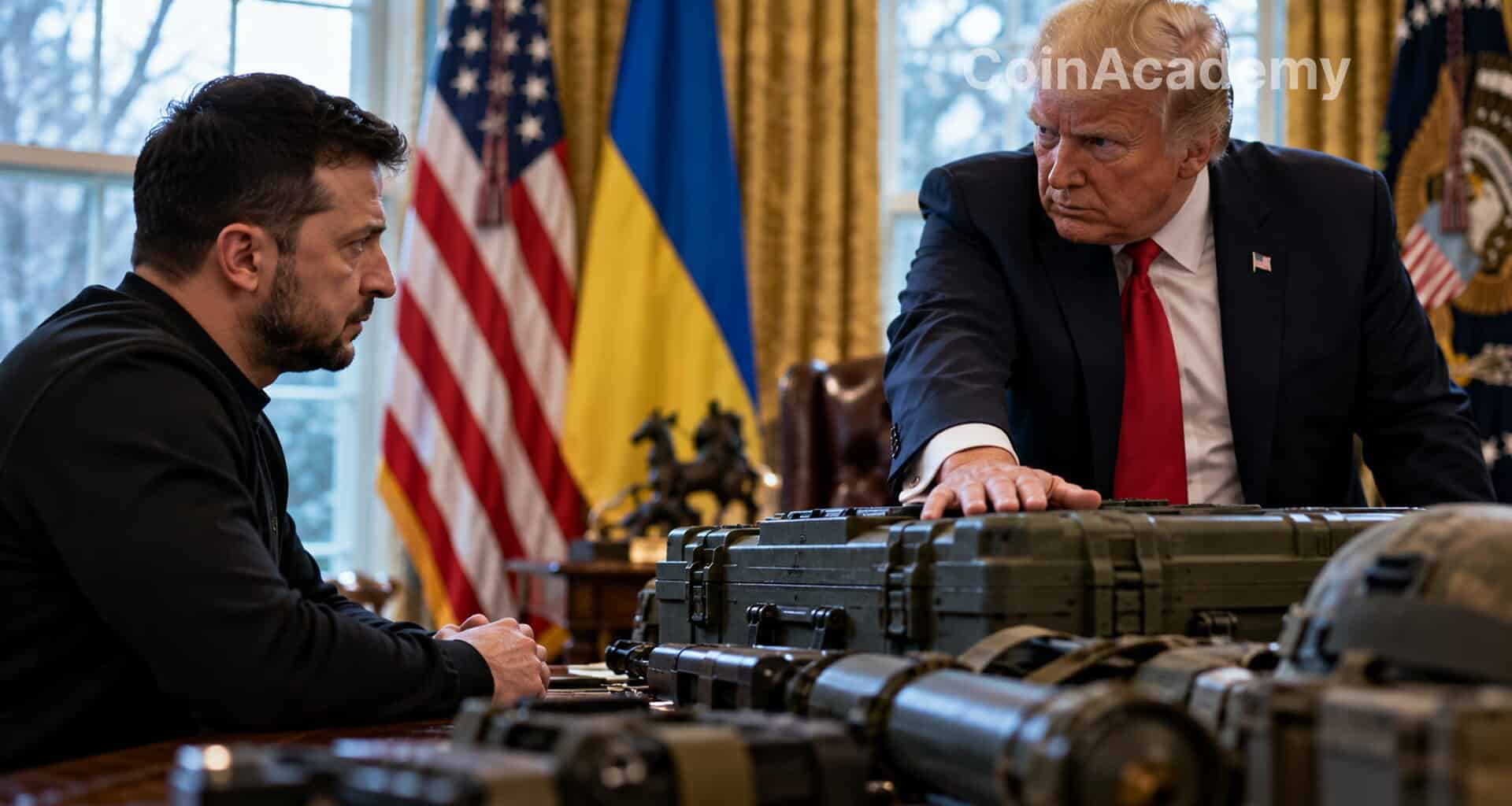 Trump zelensky ukraine armes